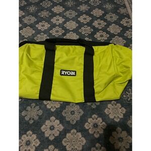 Ryobi‎ Tool Bag Tote Green Black Storage Organizer Heavy Duty Zippered
